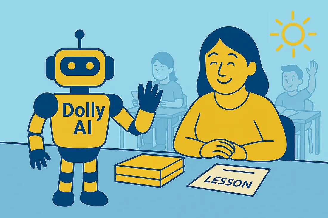 Dolly AI helping teachers with student participations